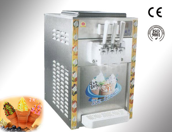 上海名谷机械有限公司 台式三头冰激凌机