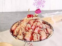 草莓燕麦淇淋雪
