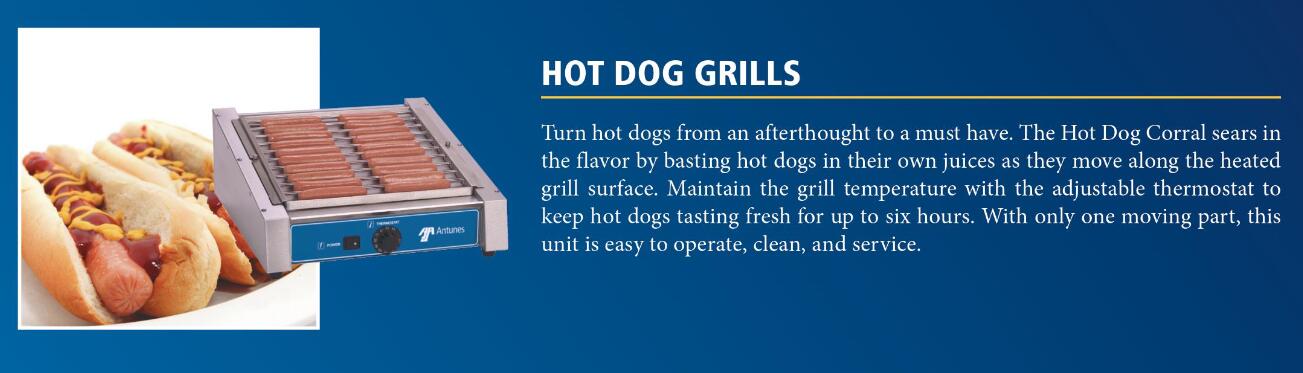 hot dog grills