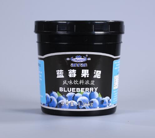 蓝莓果泥