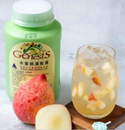 水蜜桃果粒酱