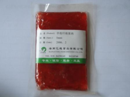 草莓纖維果肉