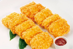 玉米片蝦排