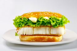 深海三文魚(yú)堡