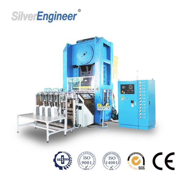 全自動(dòng)鋁箔容器生產(chǎn)線高精度鋁箔容器壓力機(jī)沖床