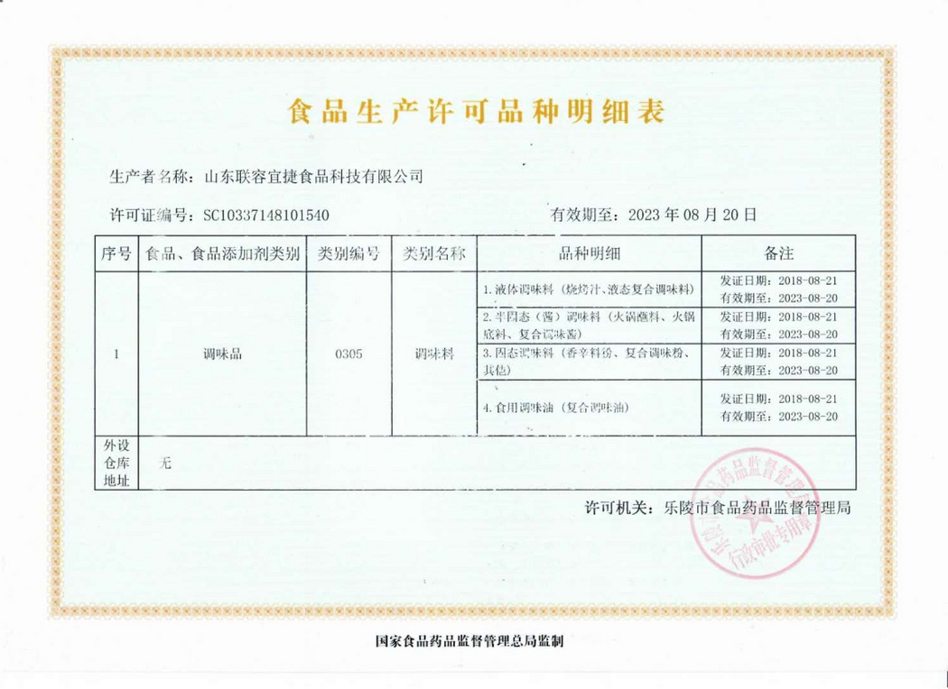 生產(chǎn)許可
