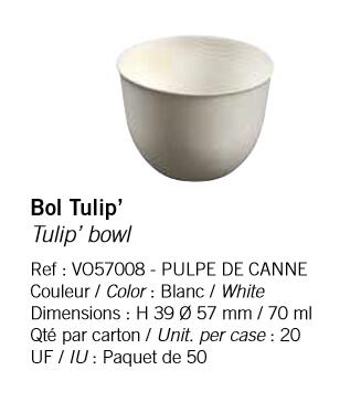 Tulip bowl