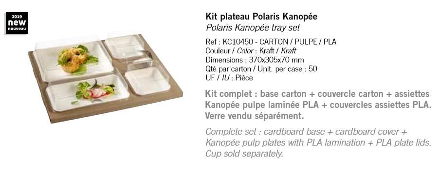 Polaris Kanopee tray set