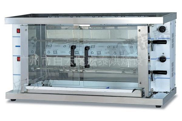 2头燃气烤鸡炉KJ-2