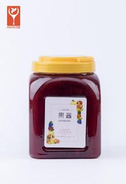  分享到： 草莓果粒果醬