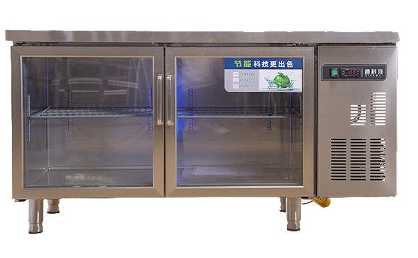 蓝光玻璃门冰箱