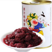 广禧去核杨梅果酱罐头 425g