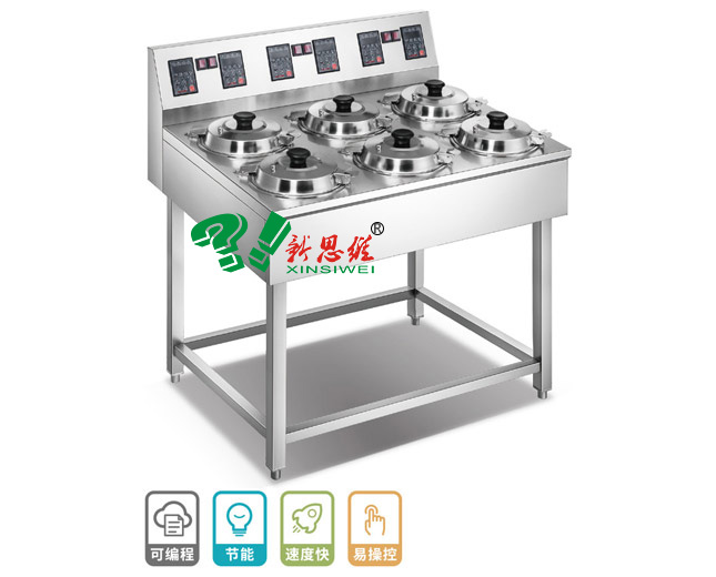 單層雙排6頭煲仔飯機(jī)XSW-DS-6(A\B\C)