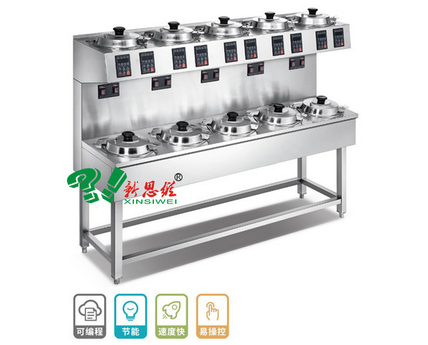 双层单排10头煲仔饭机XSW-SD-10(A\B\C)