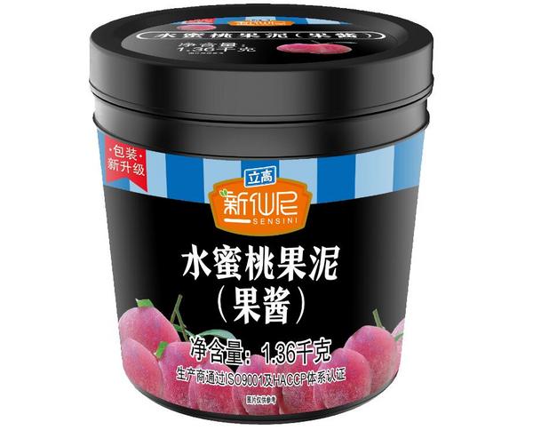 水蜜桃果泥罐子