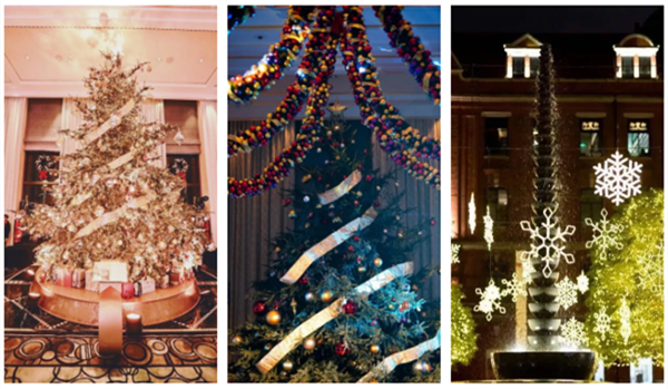 全球酒店圈“神仙打架” 1亿圣诞树 PK 环保圣诞树