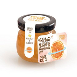 蜂蜜柚子果肉果醬