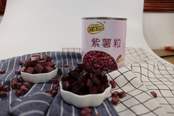 豆?jié)M貫紫薯粒罐頭