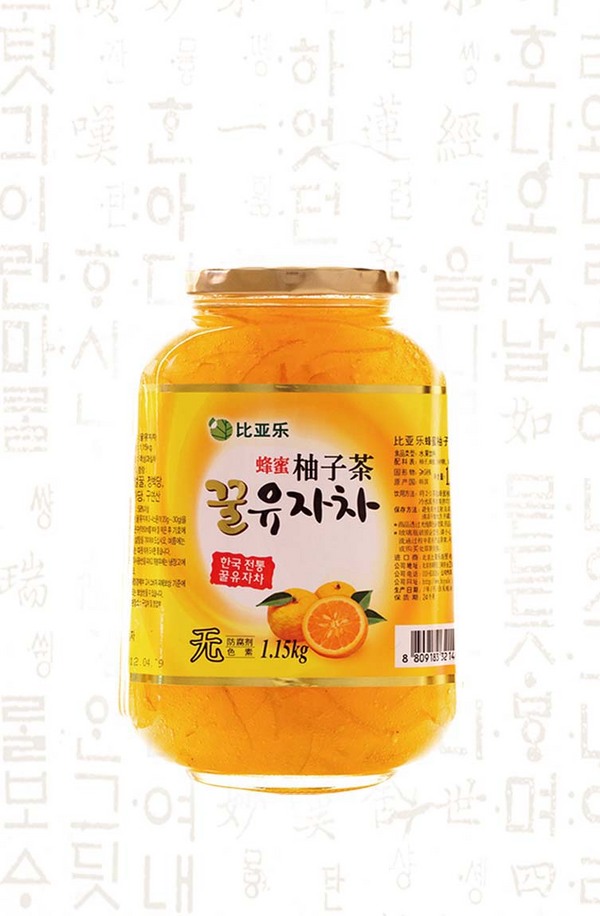 比亚乐柚子茶1150g	
