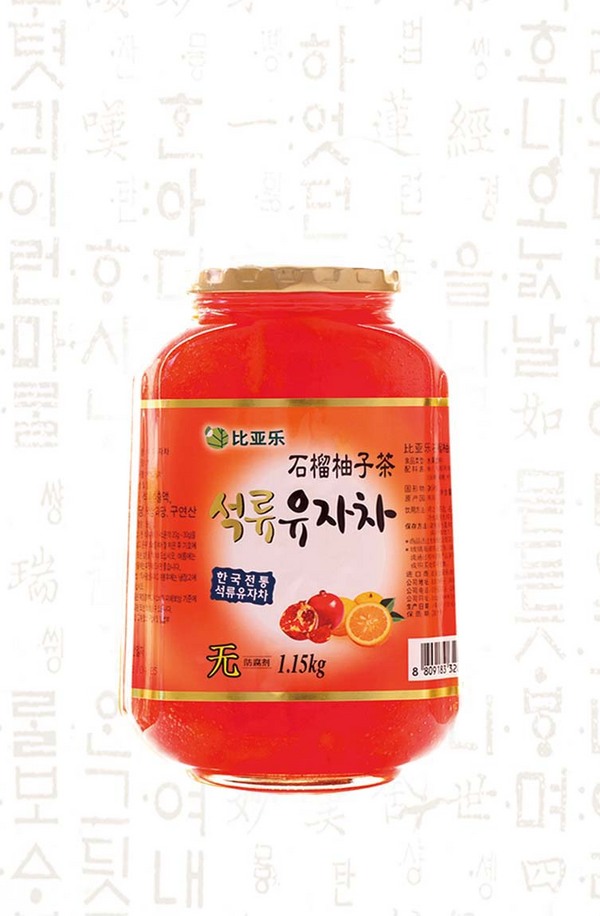 比亚乐 石榴柚子茶1150g	