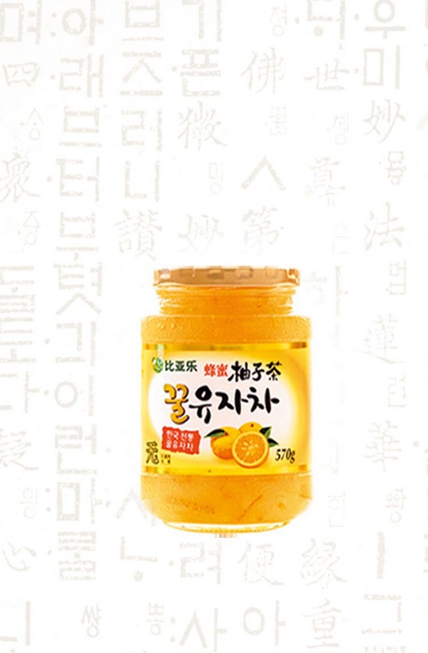 比亚乐 柚子茶570g	