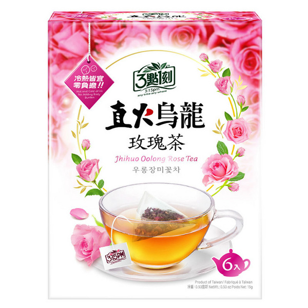 3點1刻直火烏龍玫瑰茶