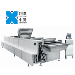 XYPJZ6 六斗翻转洗菜漂烫机