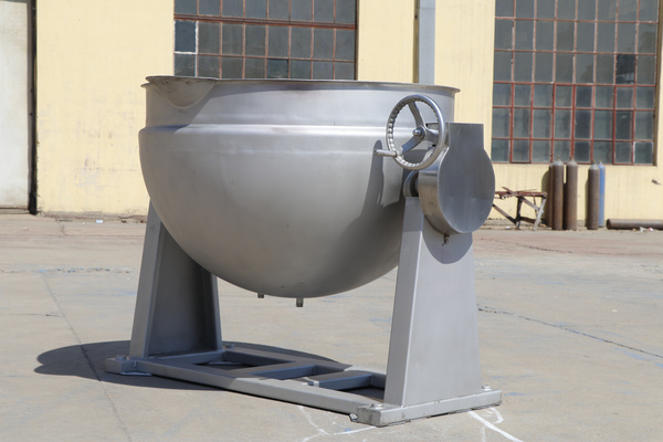 全钢可倾夹层锅