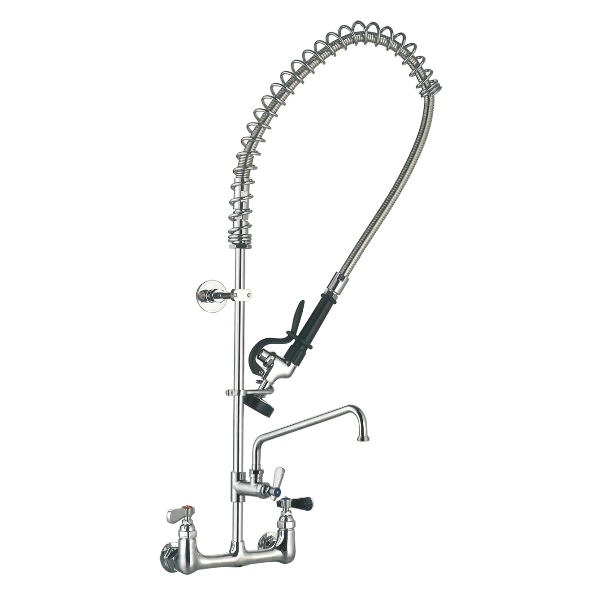 双孔双把装墙高压花洒龙头 98002-2