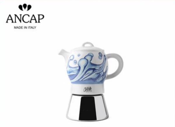 ANCAP海洋系列 Preziosa陶瓷摩卡咖啡壶小号