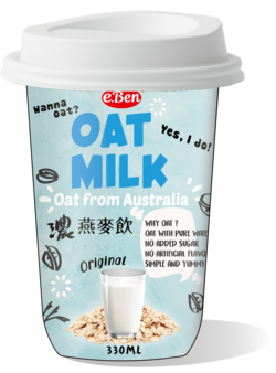 中国台湾一本牌植物蛋白饮料浓燕麦奶330g