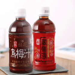 中国台湾一本牌乌梅酸梅汁饮料350ml瓶装