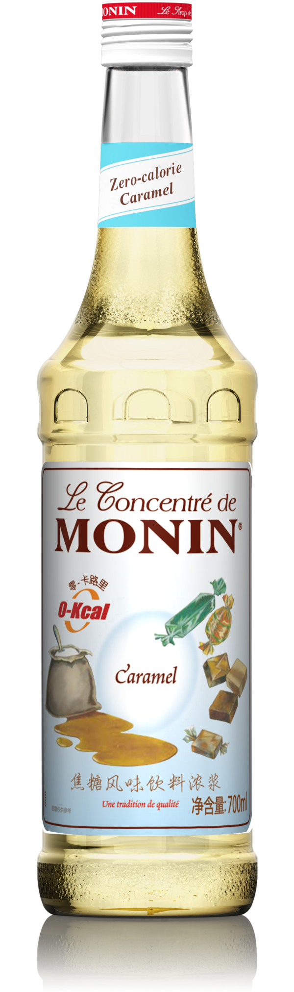 莫林 MONIN 零卡路里焦糖风味饮料浓浆