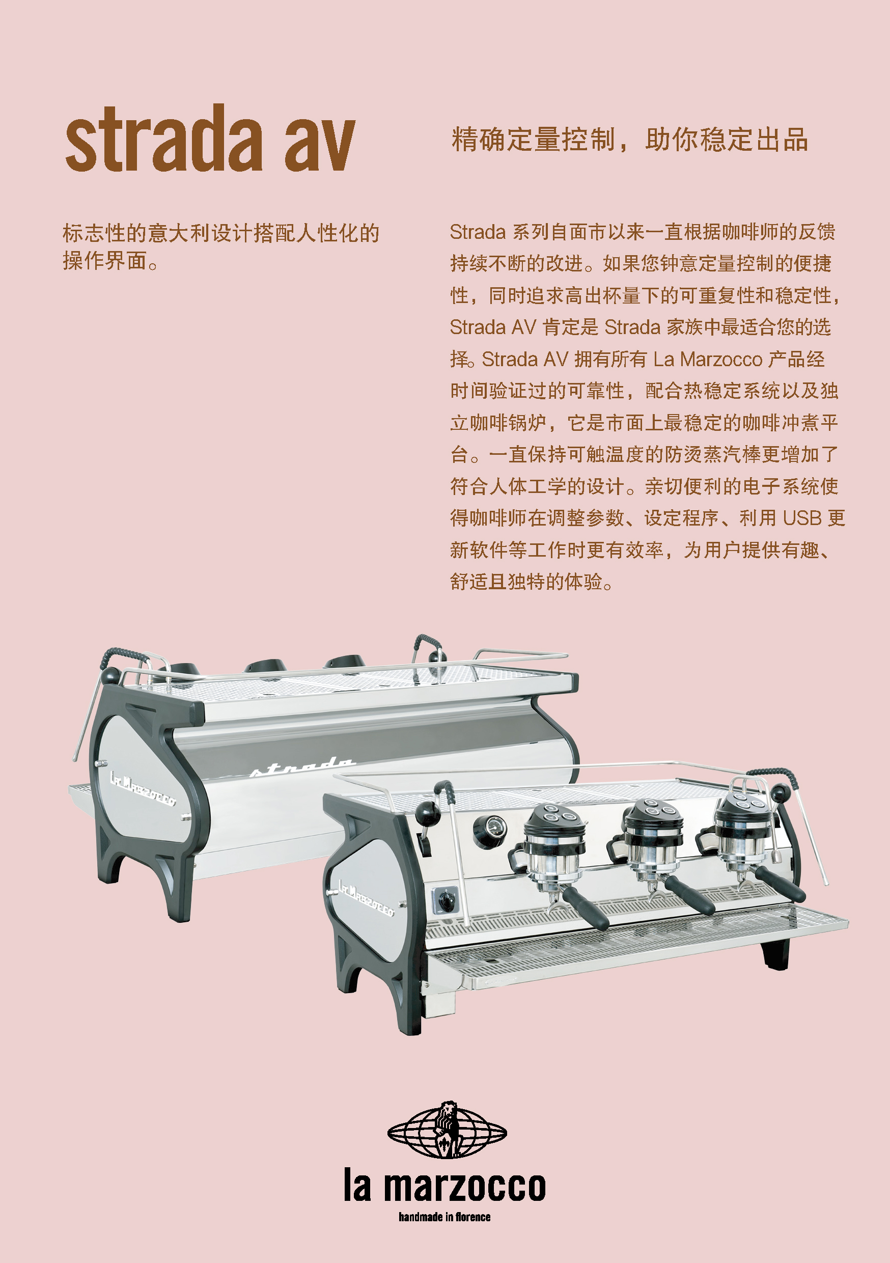 La Marzocco Strada av—半自动意式浓缩咖啡机