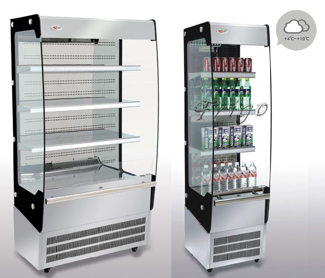 自助系列C款风幕柜饮料柜 Self-Service Series C Model Open Chiller Drink Cooler (FGOR500LC)
