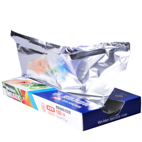 铝箔抽纸抽取式100抽