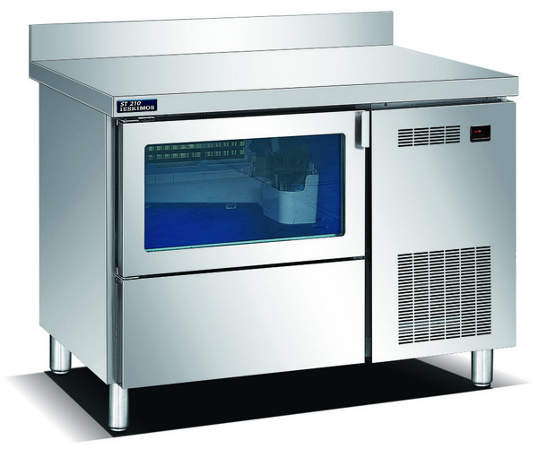 蓝光吧台制冰机（方冰）ST-210P