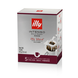 ILLY 咖啡粉（濾掛式/深度烘焙） X CINA