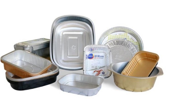 涂层铝箔餐盒容器