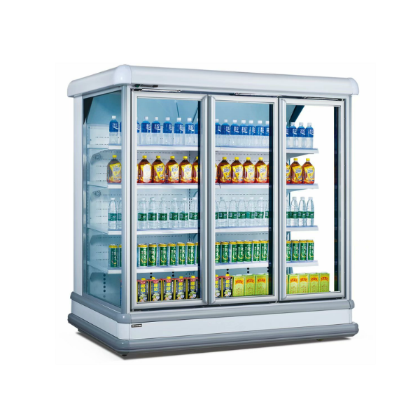 带门分体风幕柜