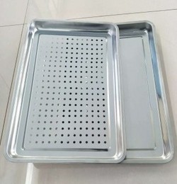 不銹鋼蒸飯車方盤