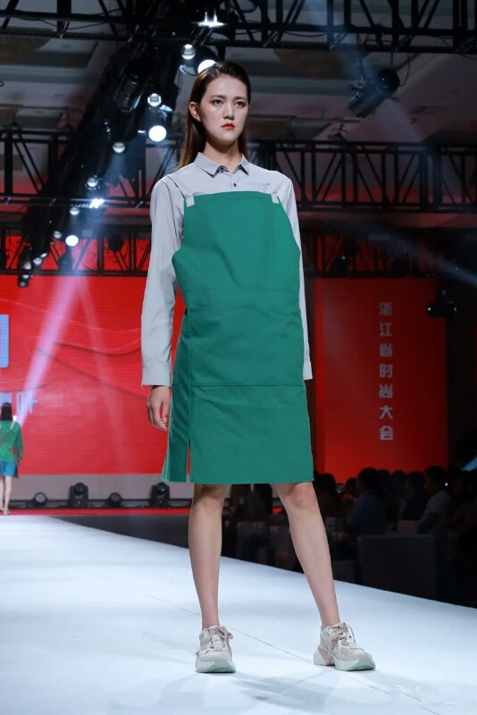 奶茶店帆布围裙