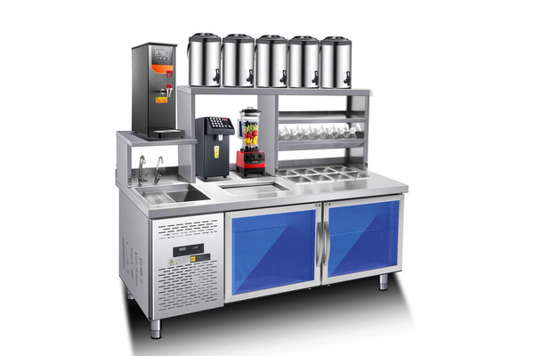 水吧奶茶咖啡操作台