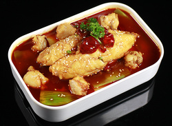 無(wú)骨魚(yú)柳飯之泡椒牛蛙