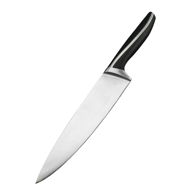 供应钢柄厨师刀钼钒钢刀西式厨师刀料理刀菜刀日式铁板烧刀