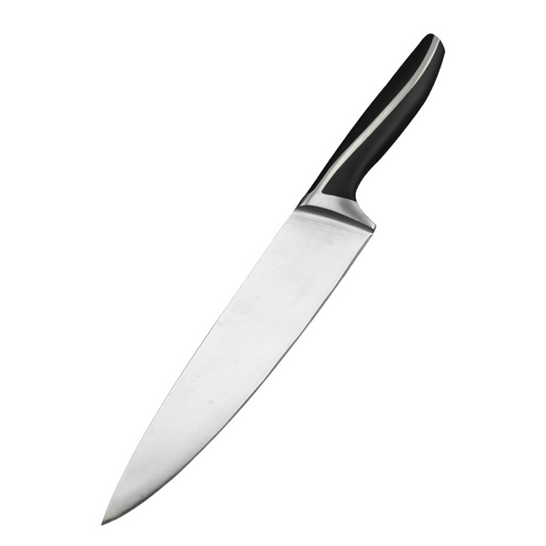 供应钢柄厨师刀钼钒钢刀西式厨师刀料理刀菜刀日式铁板烧刀