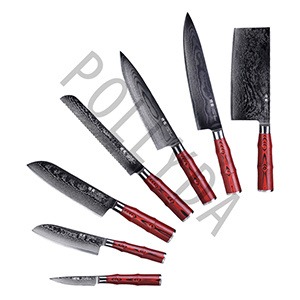 DMS0004 系列G10手柄DAMASCUS刀具