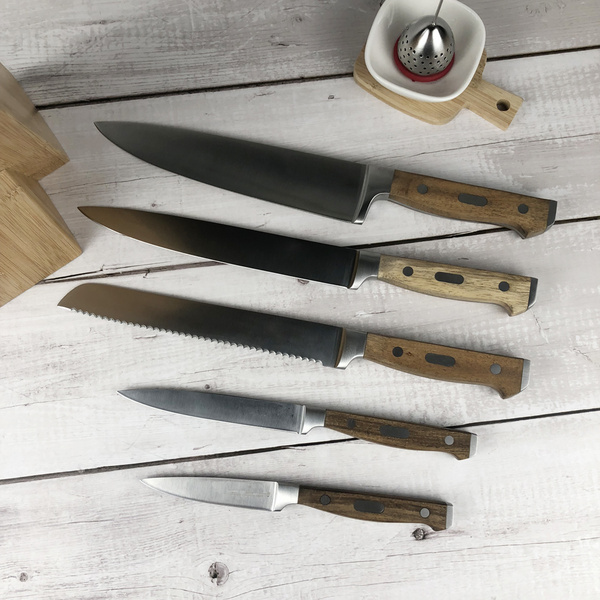 5件不锈钢厨套刀