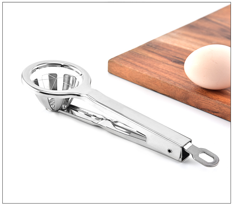 多功能切蛋器厨房不锈钢水果皮蛋松花蛋分瓣工具鸡蛋切片器分割器