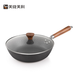 雅典系列窒化鐵28cm煎炒鍋